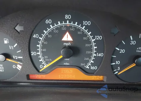 1997 Mercedes-Benz E 320 from USA, damaged, VIN WDBJF55F9VA365239